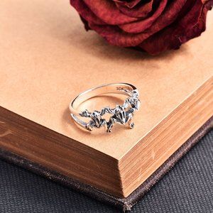 Sterling Silver Frog Ring